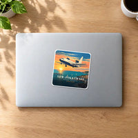 Thumbnail for VFW-Fokker 614 - 3D + Name - Square Sticker - MacBook