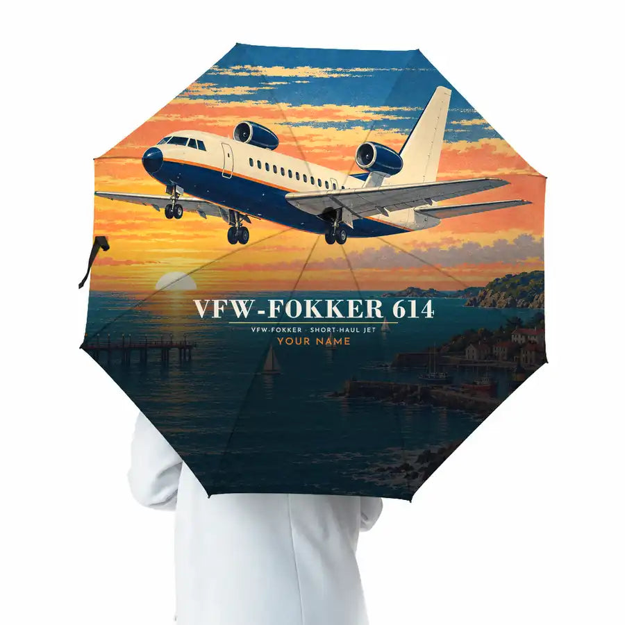 VFW-Fokker 614 - 3D + Name - Umbrella