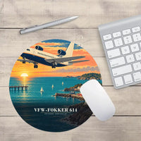 Thumbnail for VFW-Fokker 614 - 3D - Round Mouse Pad - Full Print
