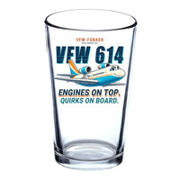 Thumbnail for VFW-Fokker 614 - Cartoon - Beer & Water Glass