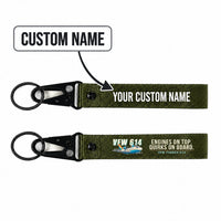 Thumbnail for VFW-Fokker 614 Hawk-Shaped Key Chains - Dark Green - Cartoon - Personalized