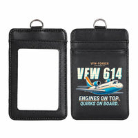 Thumbnail for VFW-Fokker 614 - Cartoon - ID Card Holder - Black