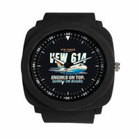 Thumbnail for VFW-Fokker 614 - Cartoon - Rubber Strap - Black