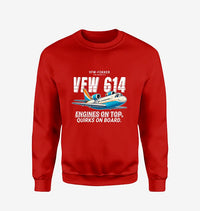 Thumbnail for VFW-Fokker 614 - Cartoon - Sweatshirt - Red