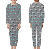 Thumbnail for VFW-Fokker 614 - Children Pajamas - Original Pattern - Gray