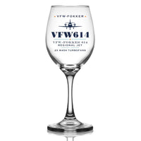 Thumbnail for VFW-Fokker 614 - Heritage - Wine Glass