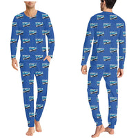 Thumbnail for VFW-Fokker 614 - Men Pajamas - Original Pattern - Blue