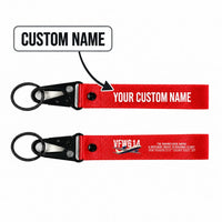 Thumbnail for VFW-Fokker 614 Hawk-Shaped Key Chains - Red - Original - Personalized