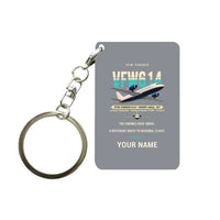 Thumbnail for VFW-Fokker 614 - Original + Name - Key Chain - Gray