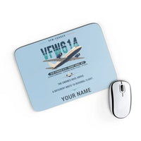Thumbnail for VFW-Fokker 614 - Original + Name - Mouse Pad - Light Blue
