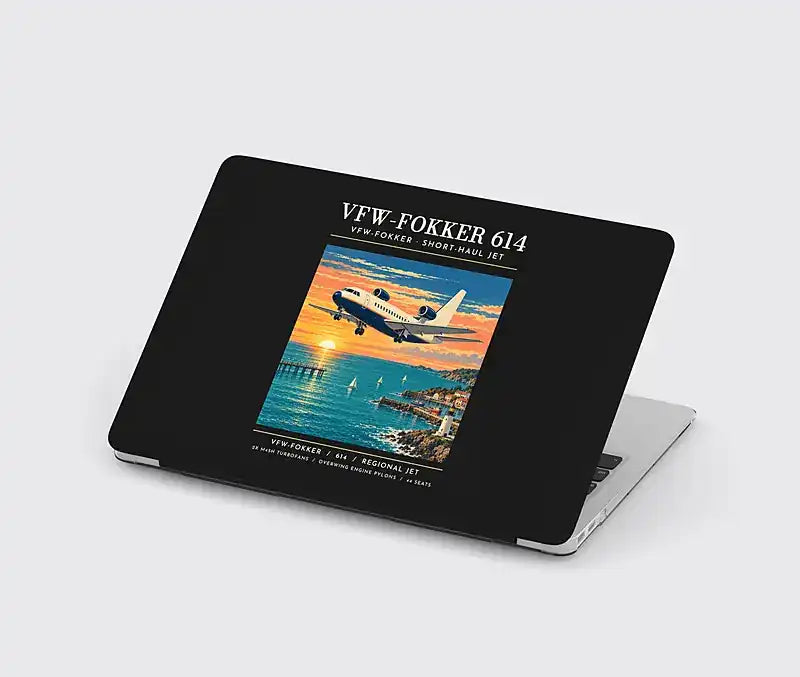 VFW-Fokker 614 - Poster - MacBook Case - Black