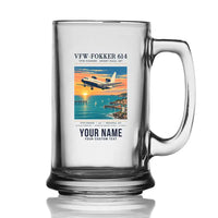 Thumbnail for VFW-Fokker 614 - Poster + Name - Beer Glass with Holder