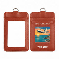 Thumbnail for VFW-Fokker 614 - Poster - ID Card Holder - Light Brown + Name