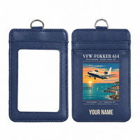 Thumbnail for VFW-Fokker 614 - Poster - ID Card Holder - Navy Blue + Name