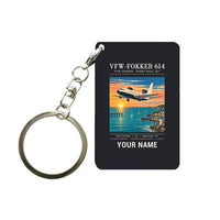 Thumbnail for VFW-Fokker 614 - Poster + Name - Key Chain - Black