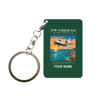 Thumbnail for VFW-Fokker 614 - Poster + Name - Key Chain - Dark Green