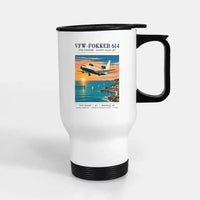 Thumbnail for VFW-Fokker 614 - Poster - Stainless Steel with Holder - White