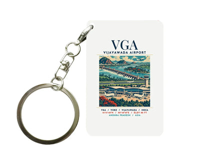 VGA - Poster - Key Chain - White