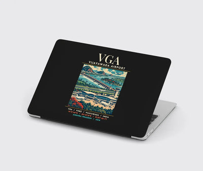 VGA - Poster - MacBook Case - Black