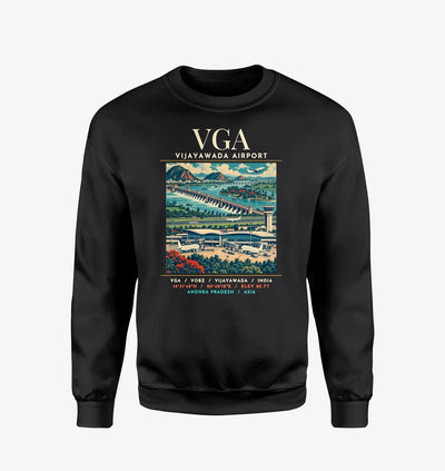 VGA - Poster - Sweatshirt - Black