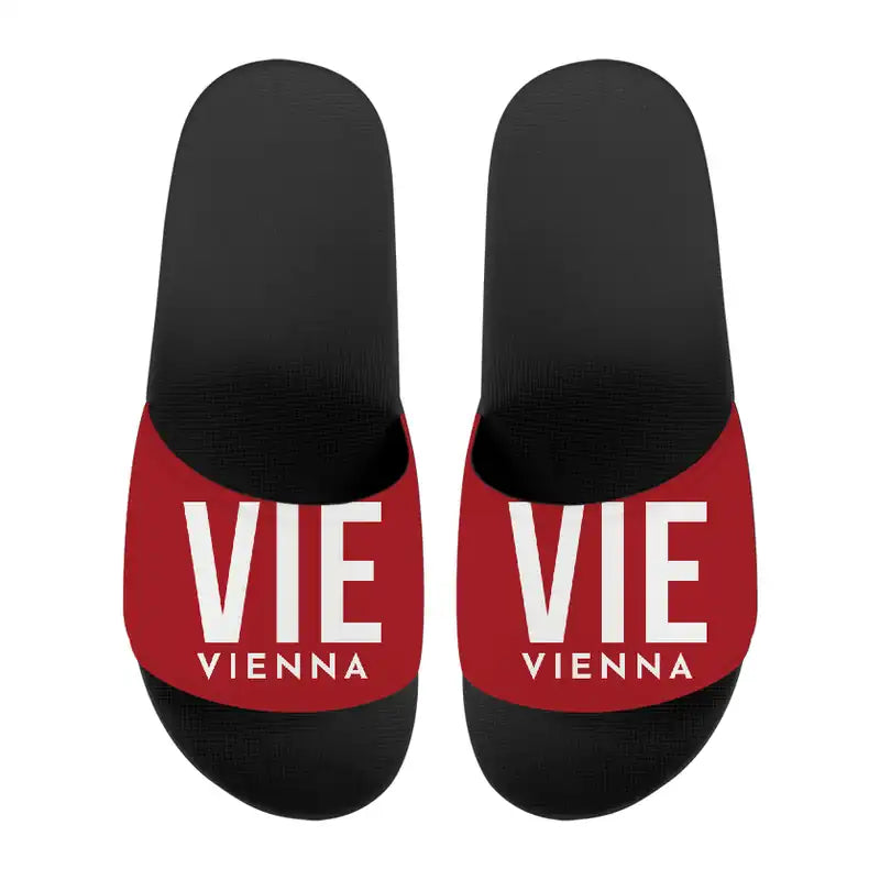 Vienna Airport (VIE) Slippers & Flip Flops - Slippers - Sport - Code - Red
