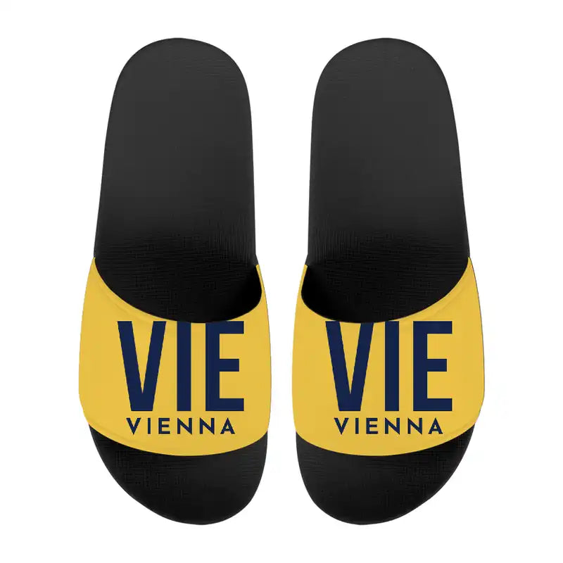 Vienna Airport (VIE) Slippers & Flip Flops - Slippers - Sport - Code - Yellow