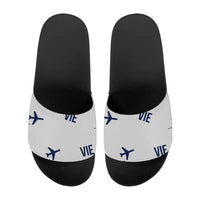 Thumbnail for Vienna Airport (VIE) Slippers & Flip Flops - Slippers - Sport - Pattern - Light Gray
