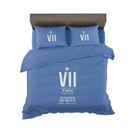 Thumbnail for Vinh International Airport (VII) Bedding Sets & Blankets - Bedding Set - ID Tag - Blue
