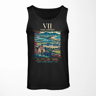 VII - Poster - Tank Top - Black