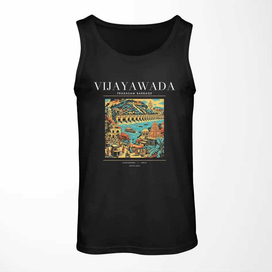 VIJAYAWADA - Poster - Tank Top - Black