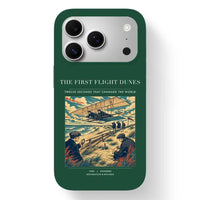 Thumbnail for The First Flight Dunes - MagSafe iPhone & Samsung Cases design on dark green 17pro