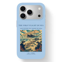 Thumbnail for The First Flight Dunes - MagSafe iPhone & Samsung Cases design on light blue 17pro