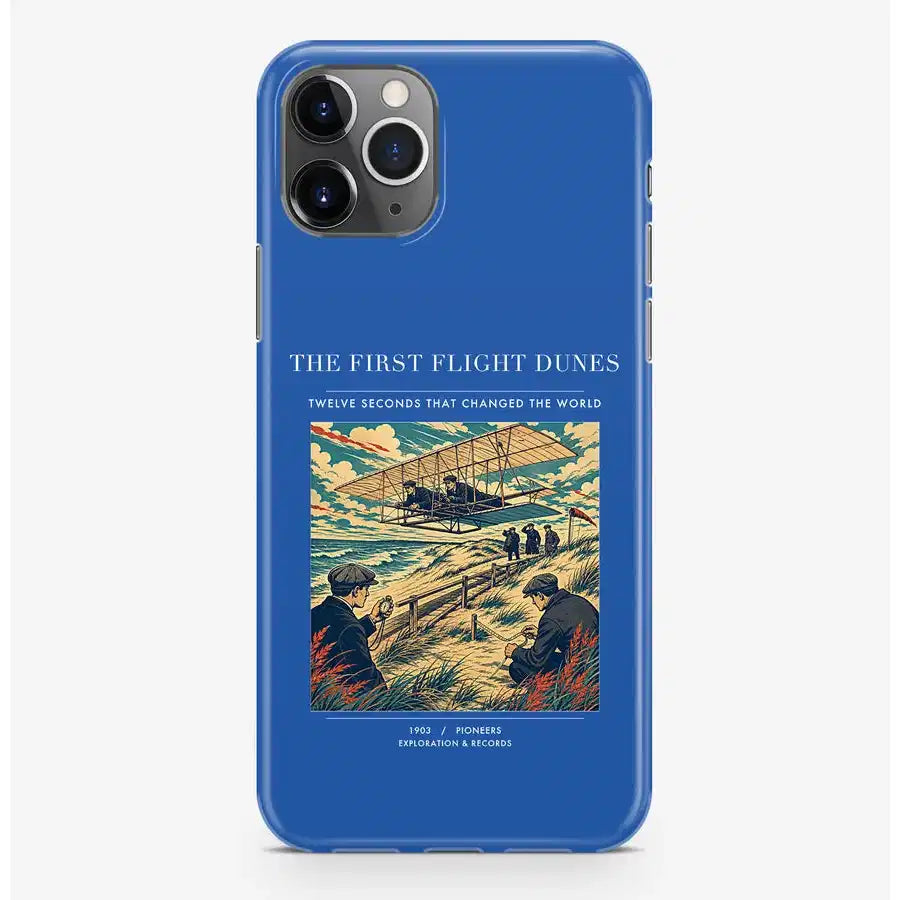 The First Flight Dunes - MagSafe iPhone & Samsung Cases design on blue promax