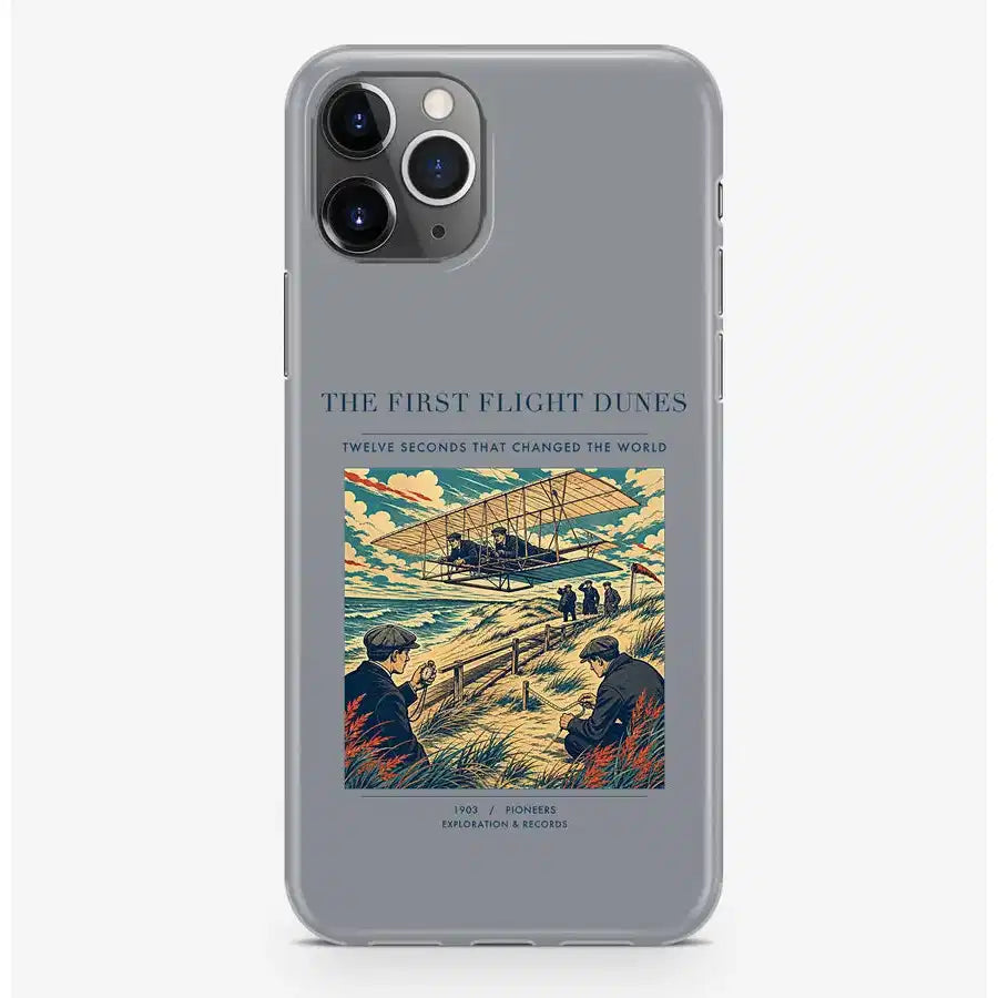 The First Flight Dunes - MagSafe iPhone & Samsung Cases design on gray promax