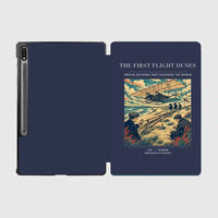 Thumbnail for VINTAGE G4000 - The First Flight Dunes - Designed iPad & Samsung Tablet Cases design on navyblue samsung