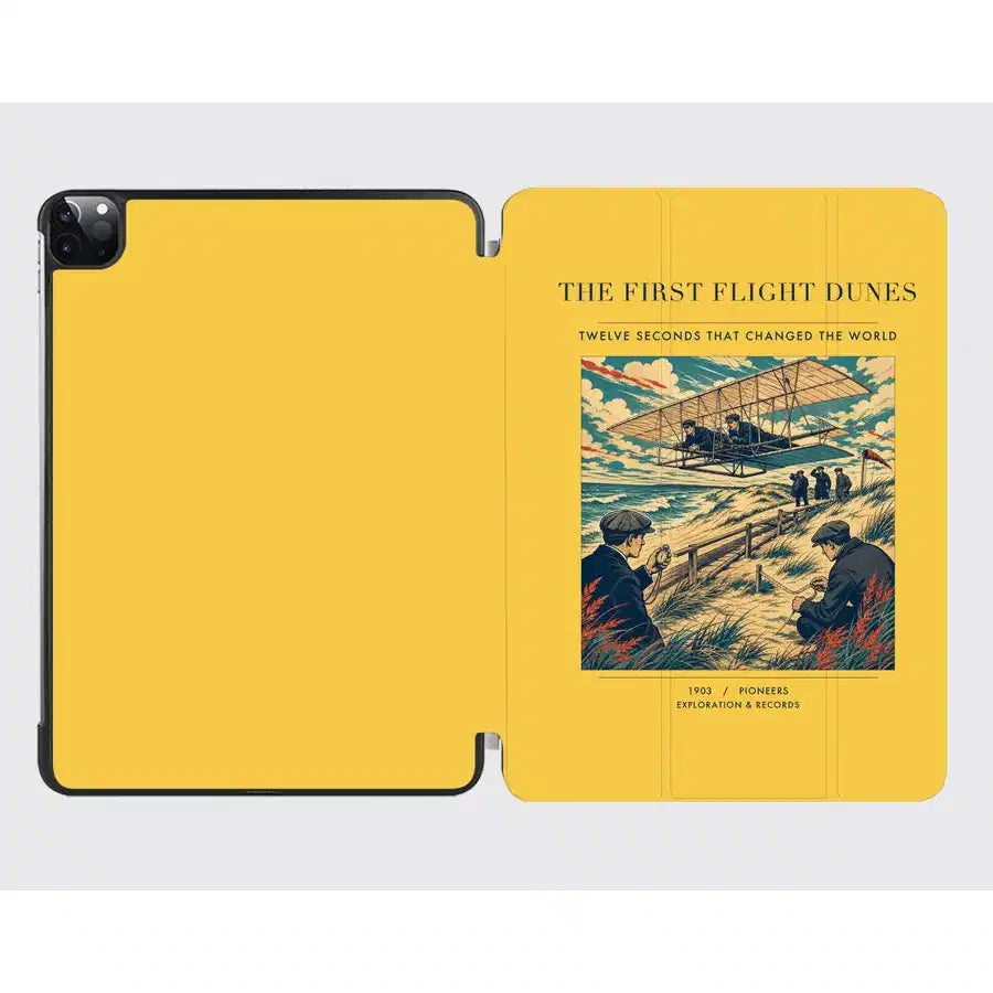 VINTAGE G4000 - The First Flight Dunes - Designed iPad & Samsung Tablet Cases design on yellow ipad