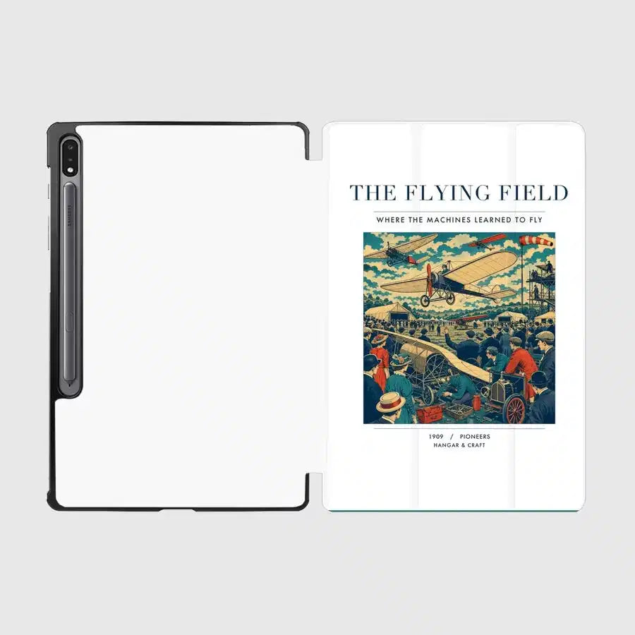 VINTAGE G4001 - The Flying Field - Designed iPad & Samsung Tablet Cases design on white samsung