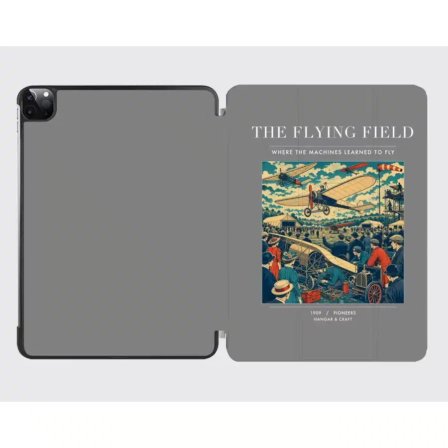 VINTAGE G4001 - The Flying Field - Designed iPad & Samsung Tablet Cases design on gray ipad