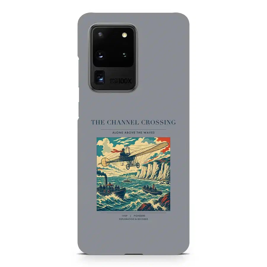 VINTAGE G4002 - The Channel Crossing - MagSafe iPhone & Samsung Cases design on gray samsung