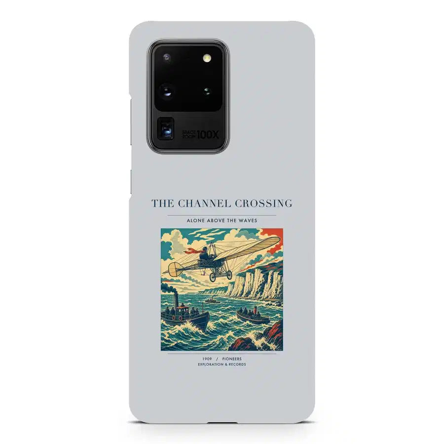 VINTAGE G4002 - The Channel Crossing - MagSafe iPhone & Samsung Cases design on lightgray samsung