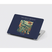 Thumbnail for VINTAGE G4003 - The Great Air Race - Designed MacBook Cases design on navyblue