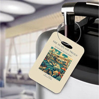 Thumbnail for VINTAGE G4005 - The Seaplane Trials - Acrylic Luggage Tags design on beige