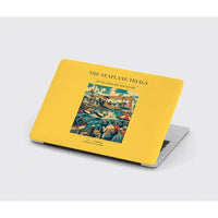 Thumbnail for VINTAGE G4005 - The Seaplane Trials - Designed MacBook Cases design on yellow