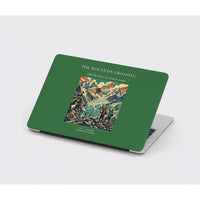 Thumbnail for VINTAGE G4006 - The Mountain Crossing - Designed MacBook Cases design on green