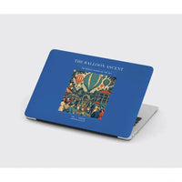 Thumbnail for VINTAGE G4011 - The Balloon Ascent - Designed MacBook Cases design on blue