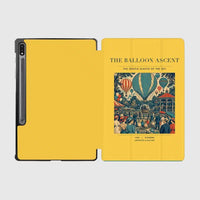 Thumbnail for VINTAGE G4011 - The Balloon Ascent - Designed iPad & Samsung Tablet Cases design on yellow samsung
