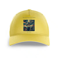 Thumbnail for VINTAGE G4016 - The Night Beacon Trail - Printed Hat design on yellow