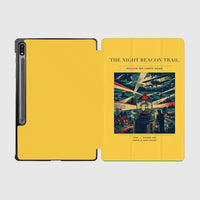 Thumbnail for VINTAGE G4016 - The Night Beacon Trail - Designed iPad & Samsung Tablet Cases design on yellow samsung