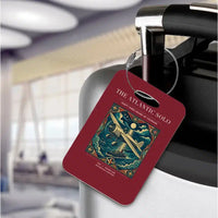 Thumbnail for VINTAGE G4018 - The Atlantic Solo - Acrylic Luggage Tags design on darkred