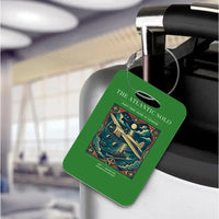 Thumbnail for VINTAGE G4018 - The Atlantic Solo - Acrylic Luggage Tags design on green